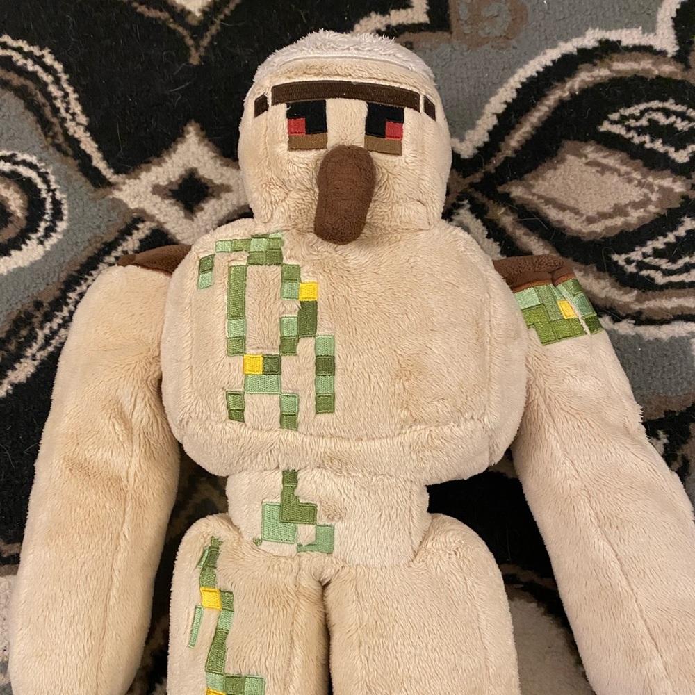 Minecraft Golem Plush